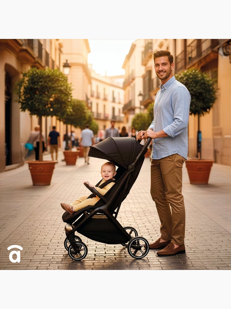 Silla de paseo Doha Asalvo Negro - Kiabi