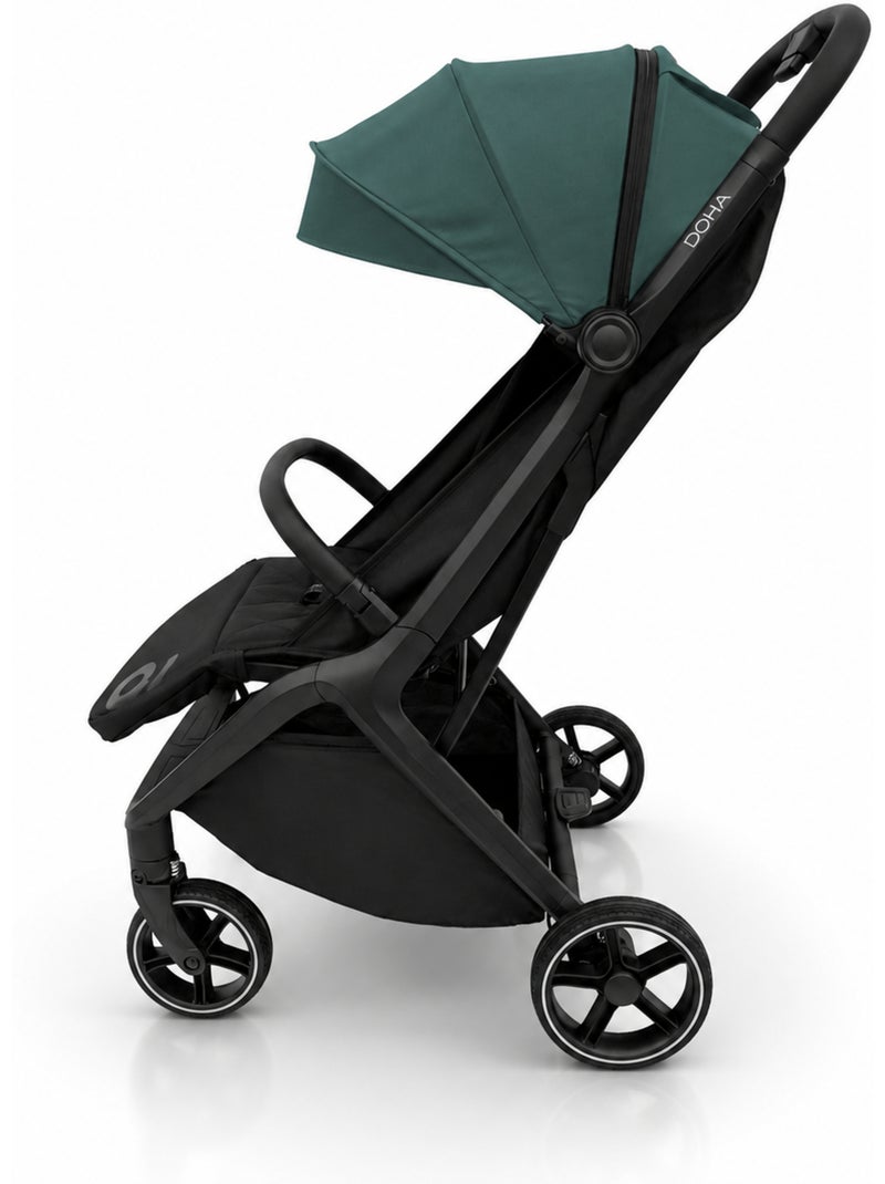 Silla de paseo Doha Asalvo Negro Verde - Kiabi