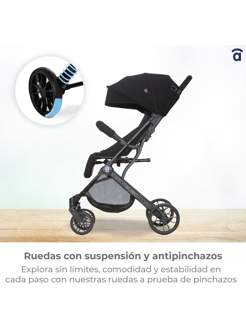 Silla de paseo Kubic 2 Asalvo Gris - Kiabi