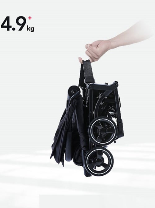 Silla de Paseo ligera, Carro Bebe desde 6 meses hasta 4 años (22 kg) BEBE2LUXE PIKO cabina Gris - Kiabi