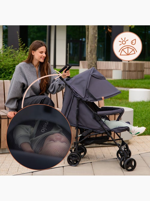 Silla de Paseo Ligera LIONELO Elia - Compacta - Plegable - Mosquitera - 6-36 Meses - Kiabi Silla de Paseo Ligera LIONELO Elia - Compacta - Plegable - Mosquitera - 6-36 Meses - Kiabi