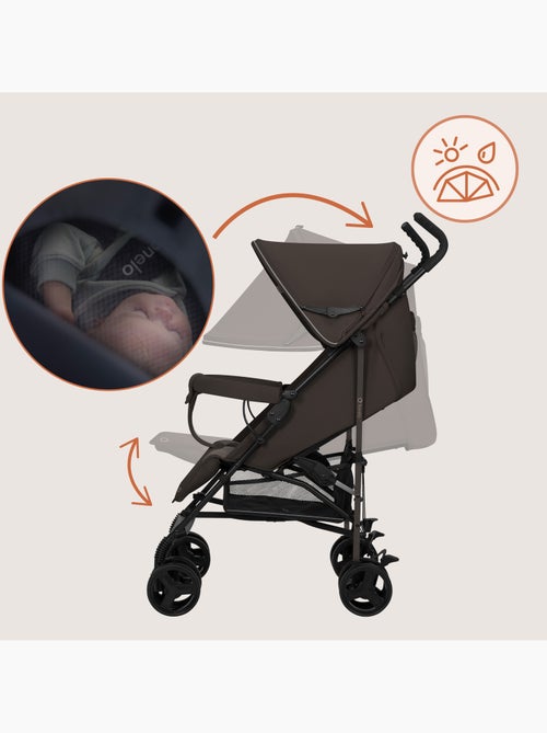 Silla de Paseo Ligera LIONELO Elia - Compacta - Plegable - Mosquitera - 6-36 Meses - Kiabi Silla de Paseo Ligera LIONELO Elia - Compacta - Plegable - Mosquitera - 6-36 Meses - Kiabi