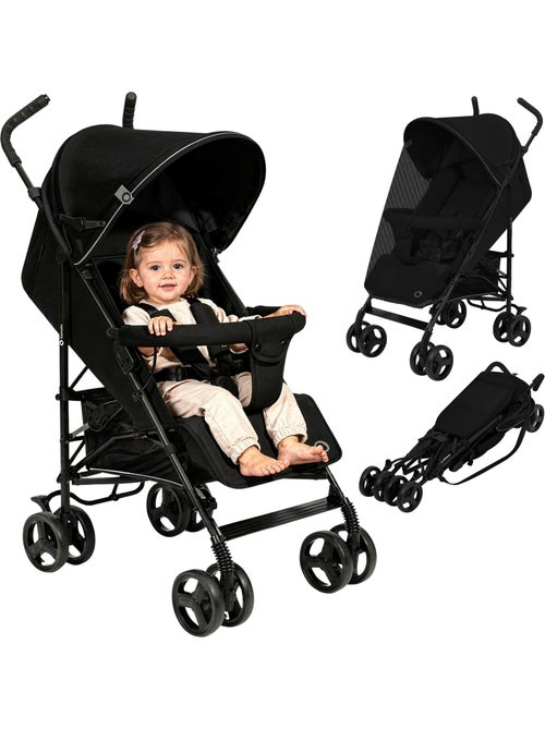 Silla de Paseo Ligera LIONELO Elia - Compacta - Plegable - Mosquitera - 6-36 Meses - Kiabi Silla de Paseo Ligera LIONELO Elia - Compacta - Plegable - Mosquitera - 6-36 Meses - Kiabi