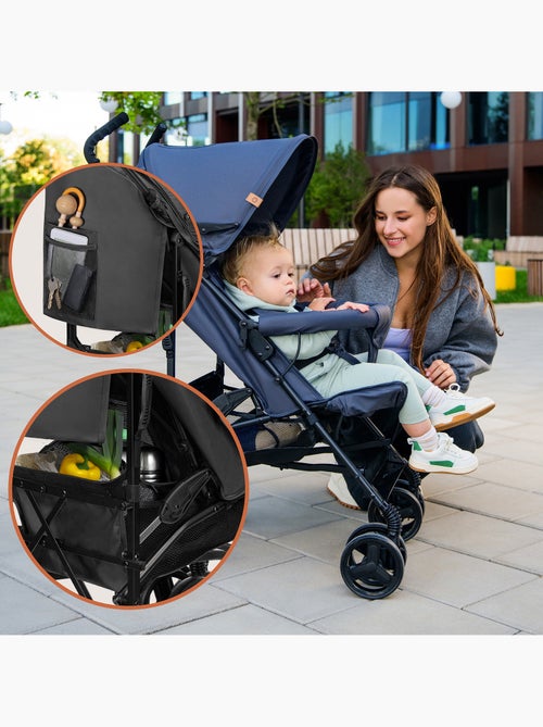 Silla de Paseo Ligera LIONELO Elia - Compacta - Plegable - Mosquitera - 6-36 Meses - Kiabi Silla de Paseo Ligera LIONELO Elia - Compacta - Plegable - Mosquitera - 6-36 Meses - Kiabi
