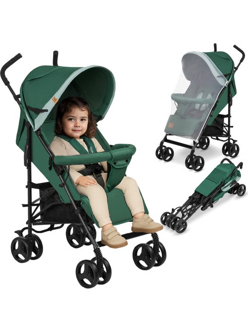 Silla de Paseo Ligera LIONELO Elia - Compacta - Plegable - Mosquitera - 6-36 Meses - Kiabi Silla de Paseo Ligera LIONELO Elia - Compacta - Plegable - Mosquitera - 6-36 Meses - Kiabi