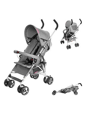 Silla de paseo ligera plegable ruedas giratorias HyperMotion