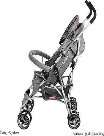 Silla de paseo ligera plegable ruedas giratorias HyperMotion