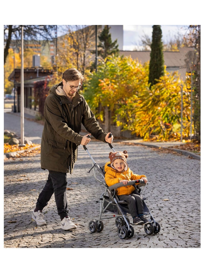 Silla de paseo ligera plegable ruedas giratorias HyperMotion N/D - Kiabi