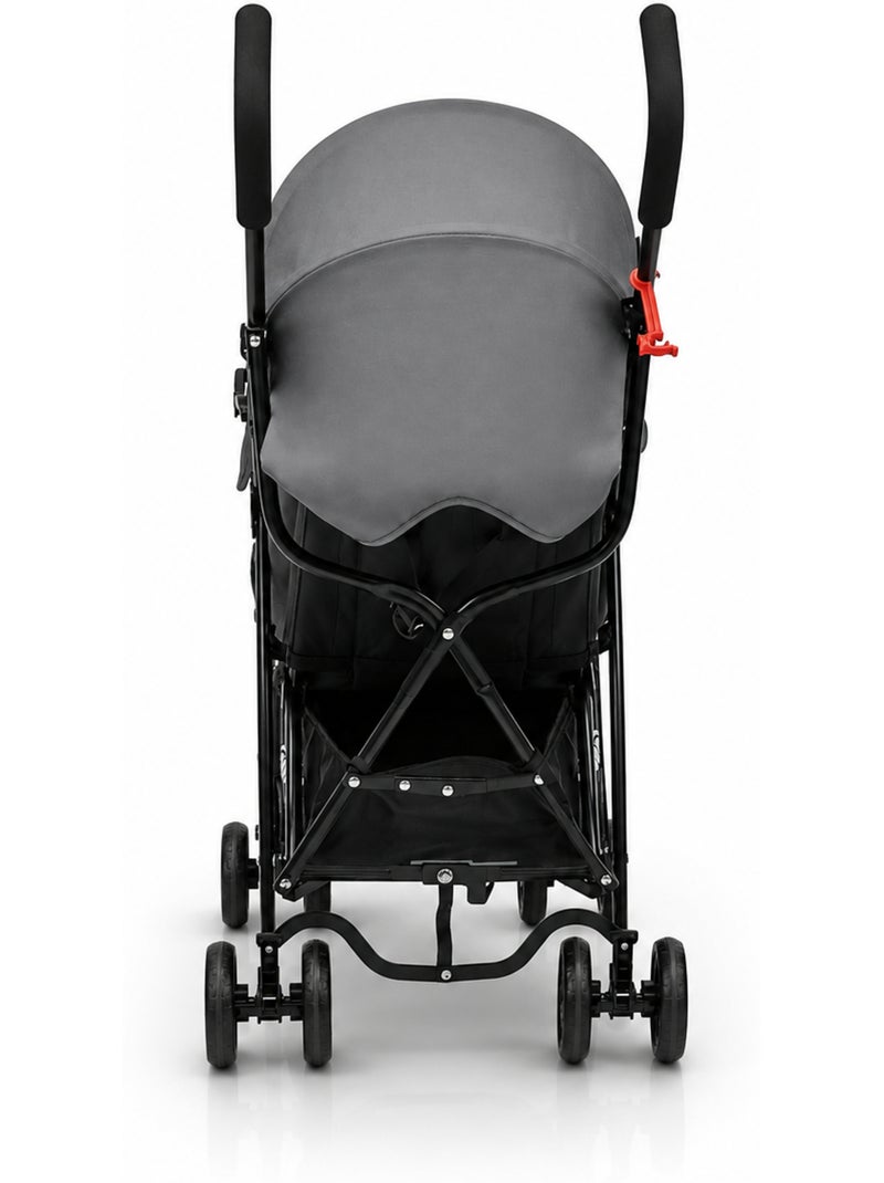 Silla de paseo Mia Asalvo Negro Gris - Kiabi