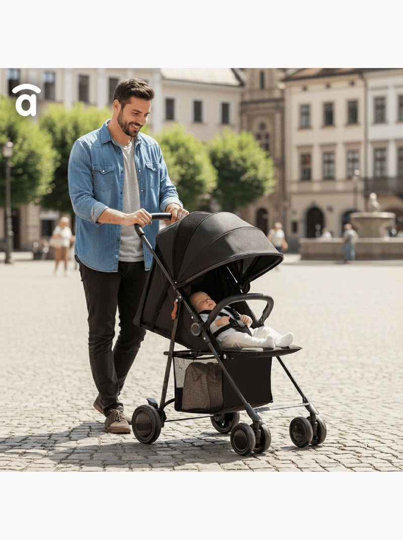 Silla de paseo nova Asalvo Negro - Kiabi