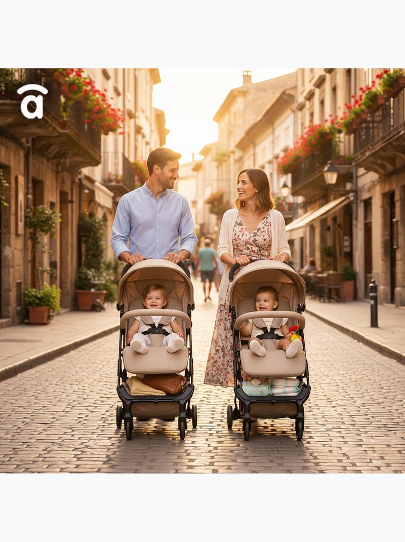 Silla de paseo Tumbuctú Asalvo Beige - Kiabi