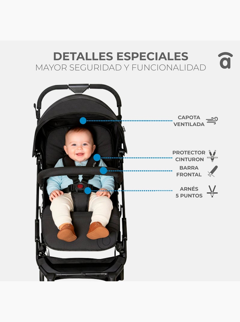 Silla de paseo Tumbuctú Asalvo Beige - Kiabi