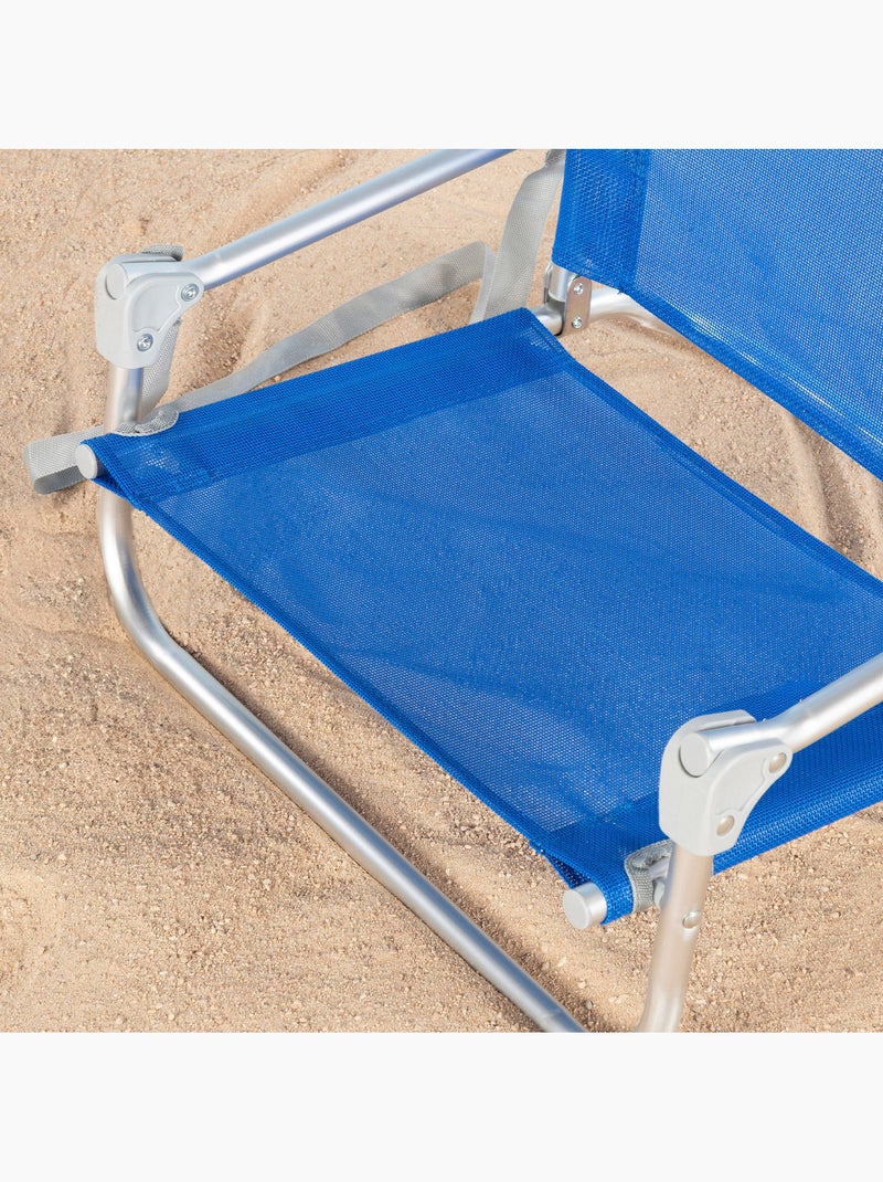 Silla de playa plegable pequeña c/asa de hombro aktive Azul - Kiabi