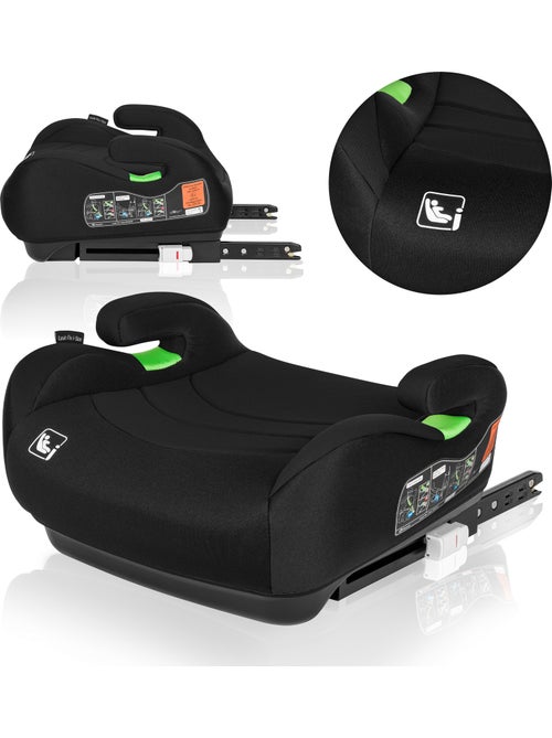 Silla elevadora de coche LIONELO Luuk Fix i-Size - ISOFIX - 125-150 cm - Grupo 3 - Kiabi Silla elevadora de coche LIONELO Luuk Fix i-Size - ISOFIX - 125-150 cm - Grupo 3 - Kiabi