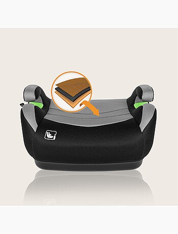 Silla elevadora de coche LIONELO Luuk Fix i-Size - ISOFIX - 125-150 cm - Grupo 3
