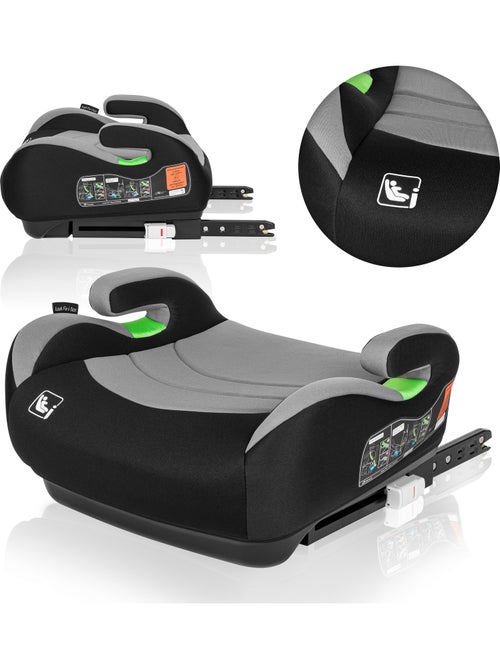 Silla elevadora de coche LIONELO Luuk Fix i-Size - ISOFIX - 125-150 cm - Grupo 3 - Kiabi