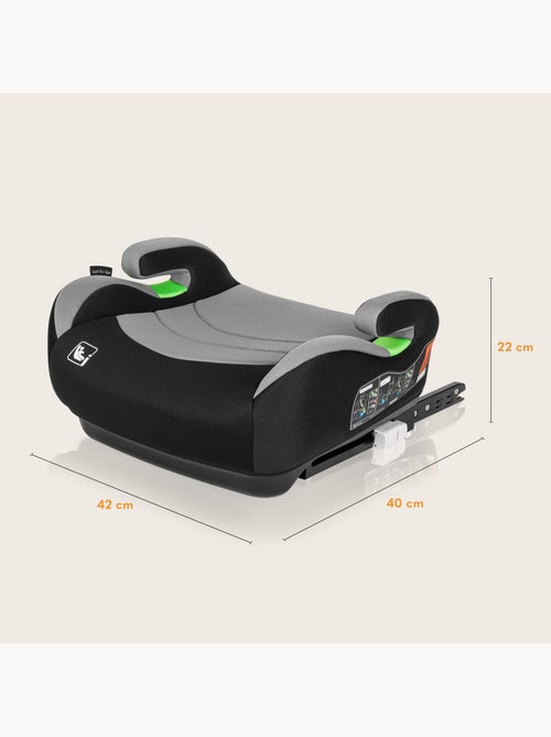 Silla elevadora de coche LIONELO Luuk Fix i-Size - ISOFIX - 125-150 cm - Grupo 3 - Kiabi
