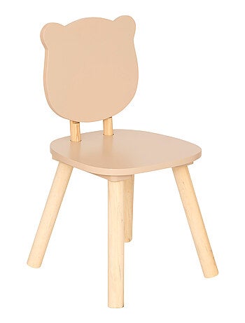 Silla infantil con respaldo de osito
