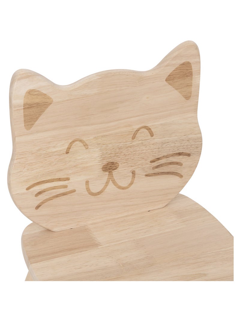 Silla infantil de gato Madera natural - Kiabi