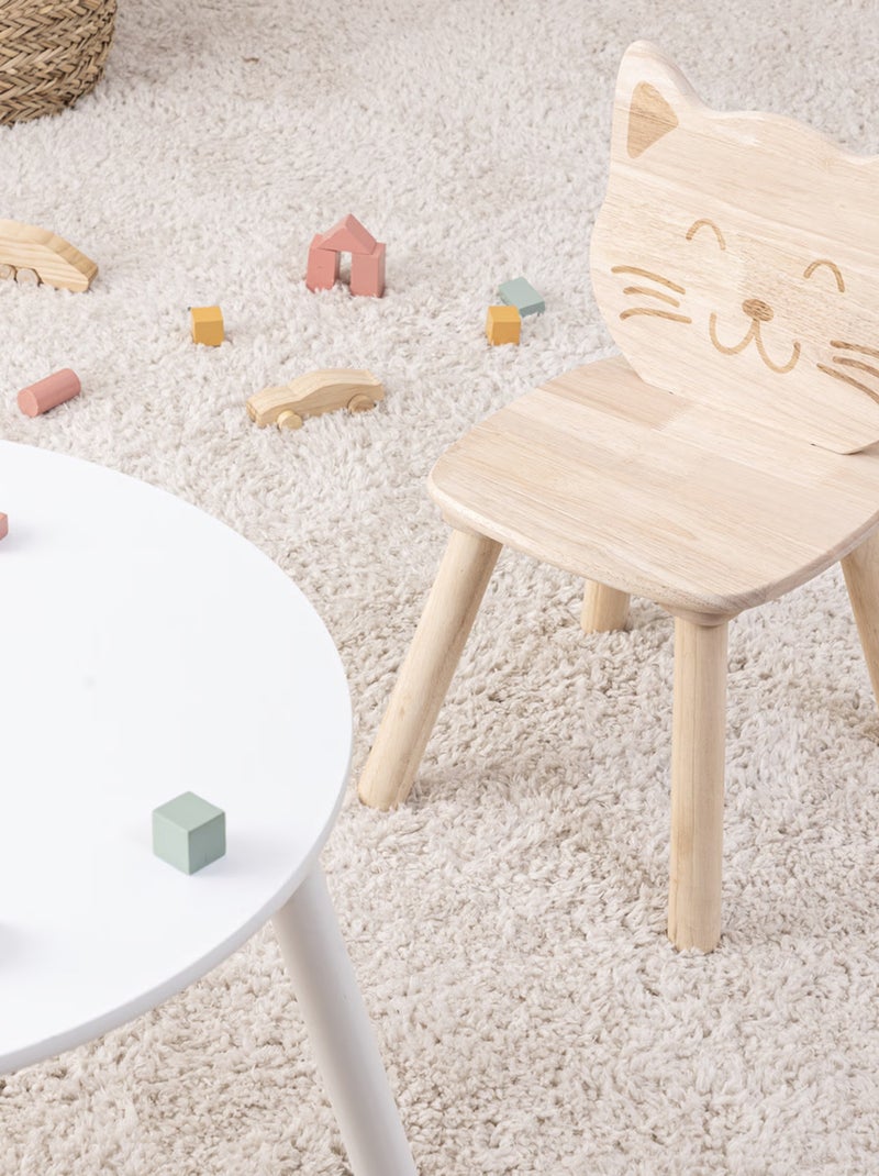 Silla infantil de gato Madera natural - Kiabi