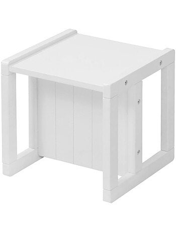 Silla infantil de madera convertible en taburete - 3 alturas de asiento 'Roba'