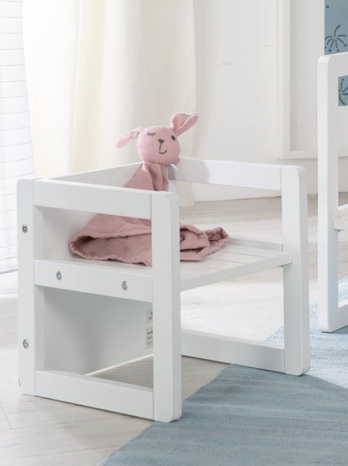 Silla infantil de madera convertible en taburete - 3 alturas de asiento 'Roba' - Kiabi