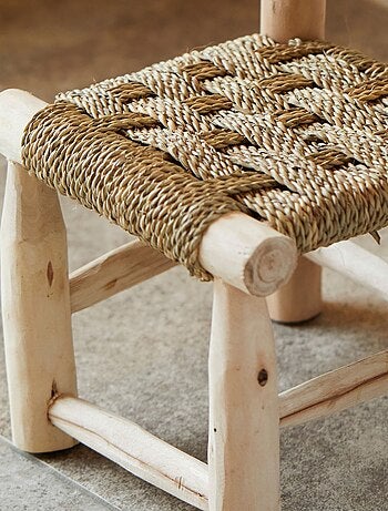Silla infantil de madera Japandi