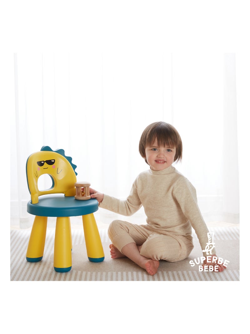 Silla infantil DINO | SUPERBE BEBE Amarillo - Kiabi