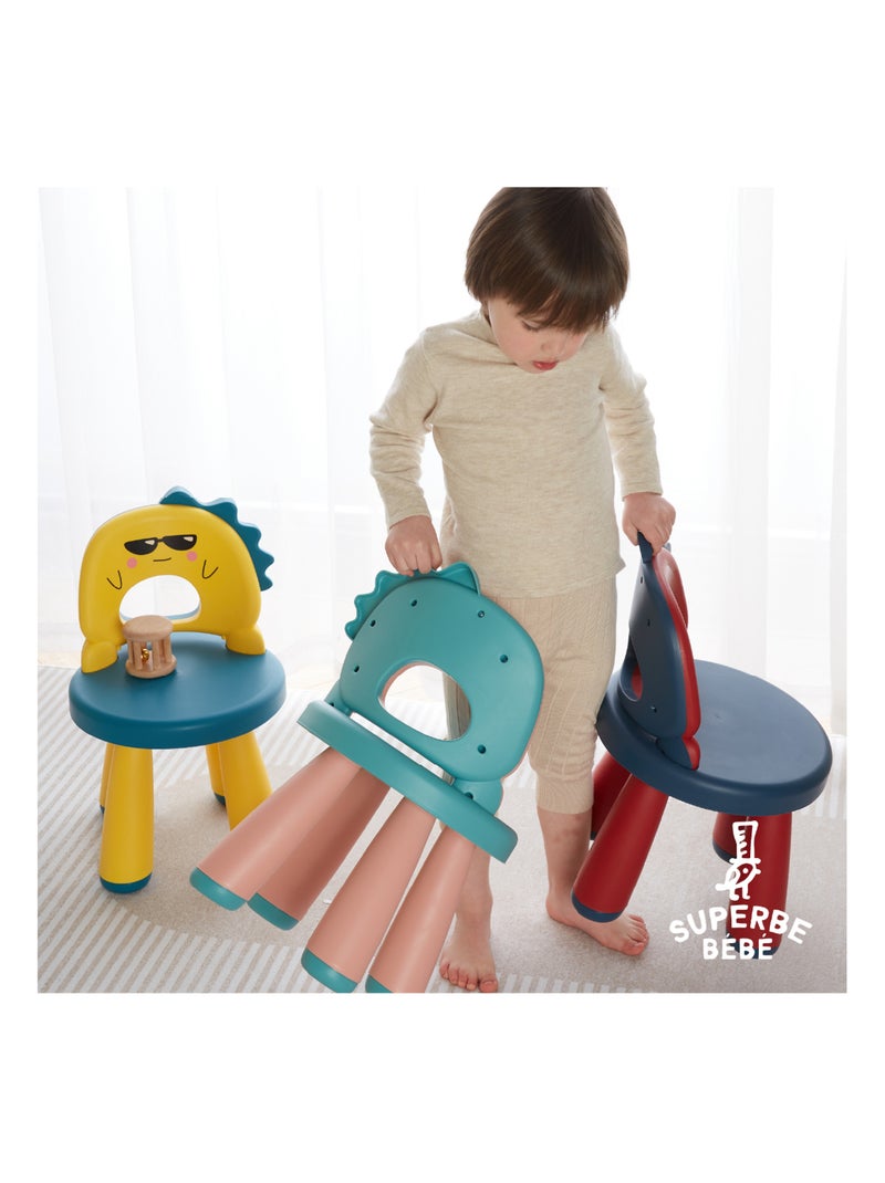 Silla infantil DINO | SUPERBE BEBE Amarillo - Kiabi