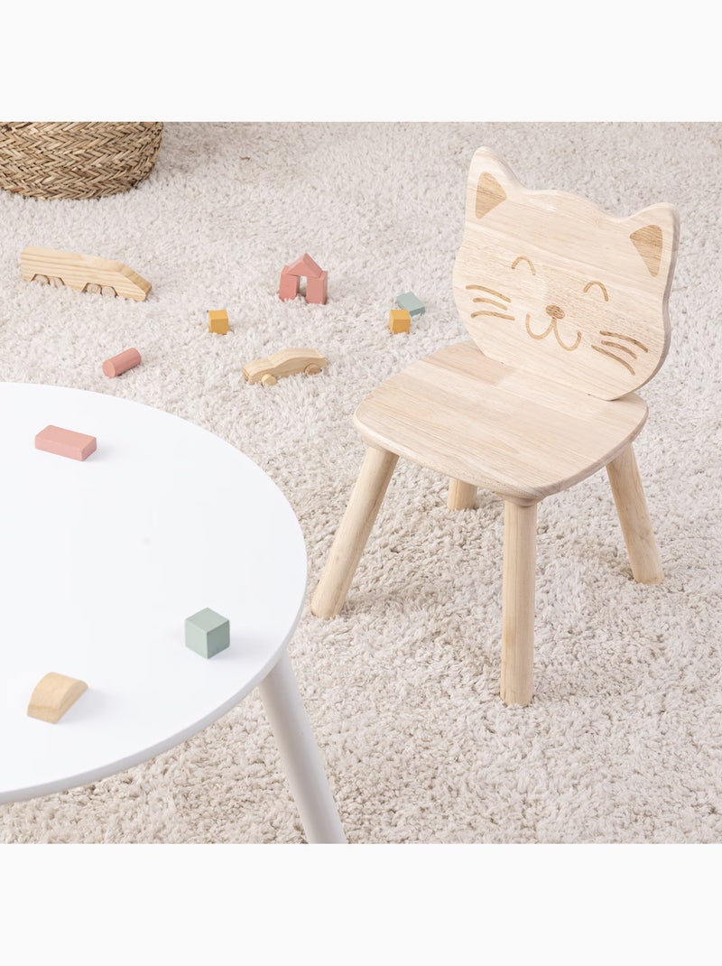 Silla infantil para gatos pia hévéa Marrón - Kiabi