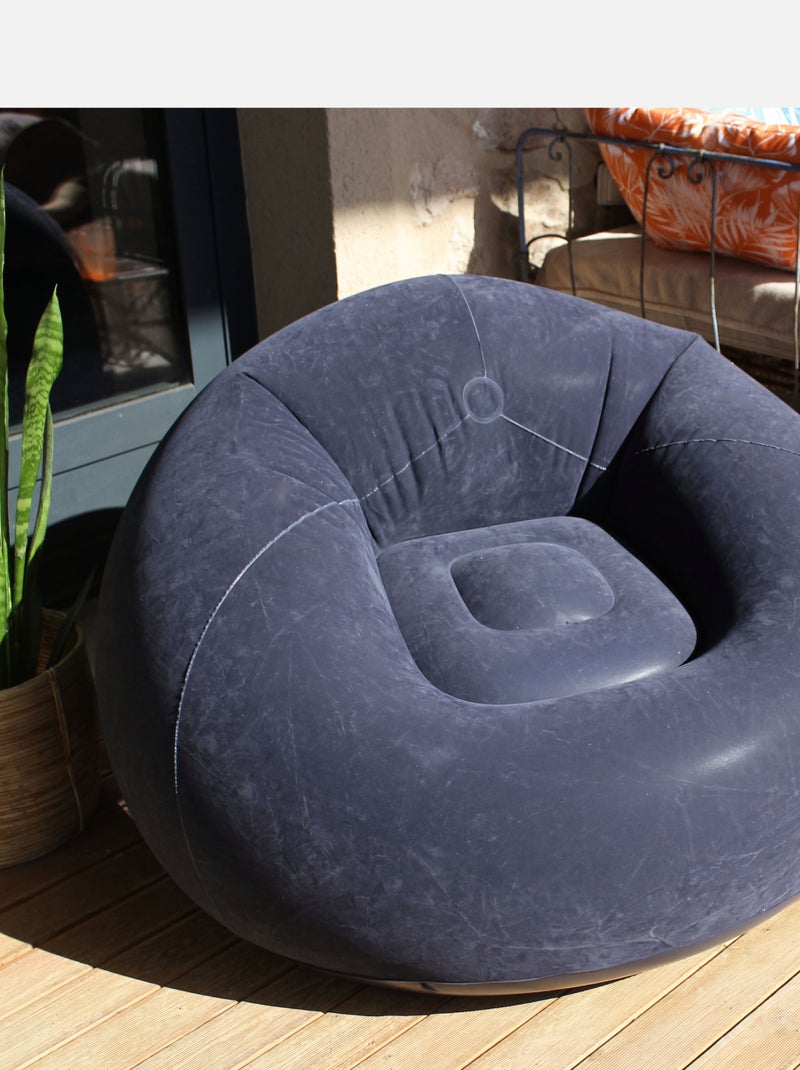 Silla inflable para exterior Gris oscuro - Kiabi