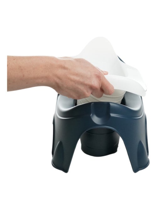 Silla-orinal ergonómica con taza extraíble Thermobaby IDEO sin BPA fabricada en Francia - Kiabi Silla-orinal ergonómica con taza extraíble Thermobaby IDEO sin BPA fabricada en Francia - Kiabi