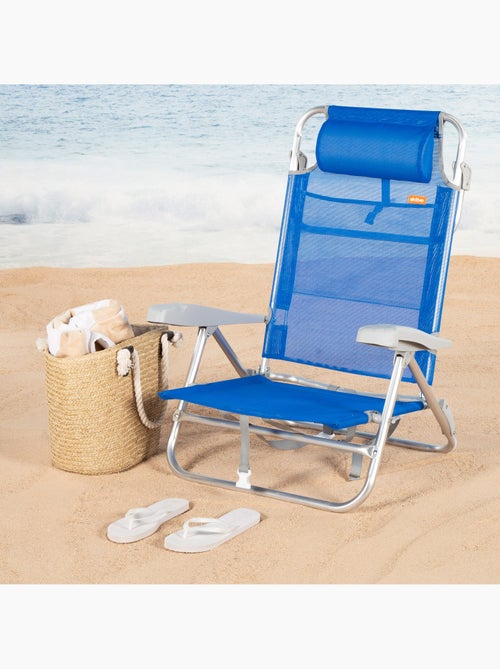 Silla playa baja multiposición 47x49x82 cm aktive - Kiabi Silla playa baja multiposición 47x49x82 cm aktive - Kiabi