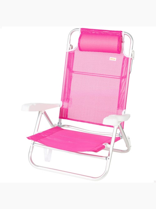 Silla playa baja multiposición 47x49x82 cm aktive - Kiabi Silla playa baja multiposición 47x49x82 cm aktive - Kiabi