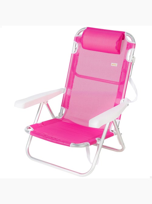 Silla playa baja multiposición 48x46x84 cm aktive - Kiabi