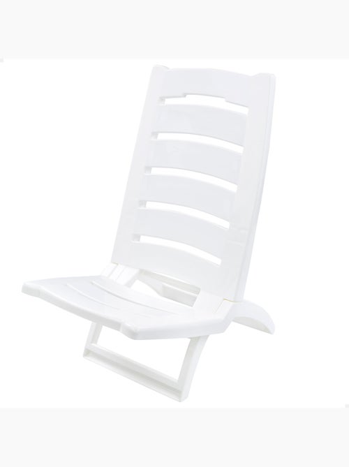 Silla playa plástico plegable baja aktive - Kiabi