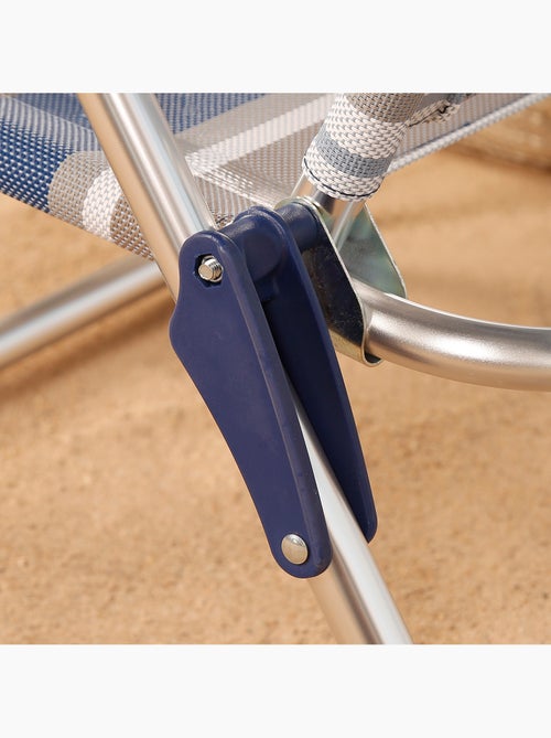 Silla playa plegable alta 5 posiciones aktive - Kiabi