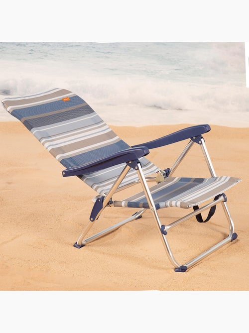Silla playa plegable baja 5 posiciones aktive - Kiabi