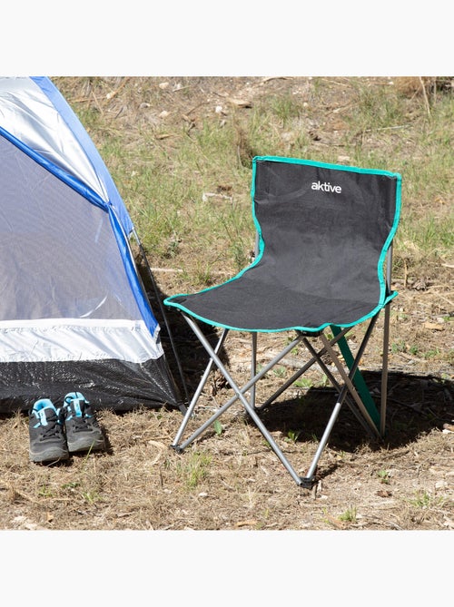 Silla plegable camping 43x43x71 cm con asa transporte aktive - Kiabi
