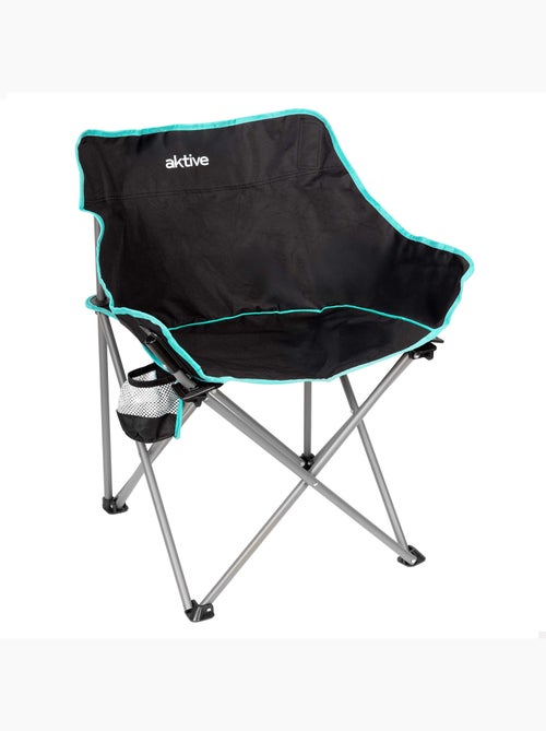 Silla plegable camping 50x47x74 cm con posavasos aktive - Kiabi