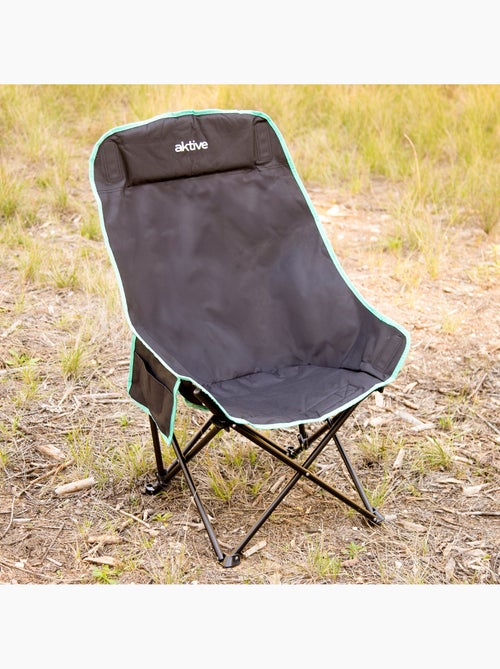 Silla plegable camping 55x45x90 cm con bolsa transporte aktive - Kiabi