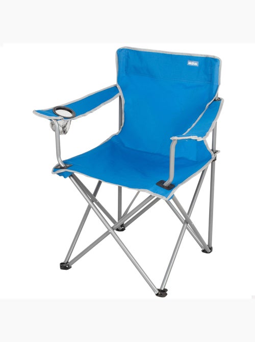 Silla plegable camping con portavasos aktive - Kiabi
