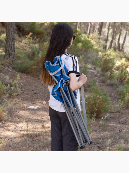 Silla plegable camping con portavasos aktive - Kiabi