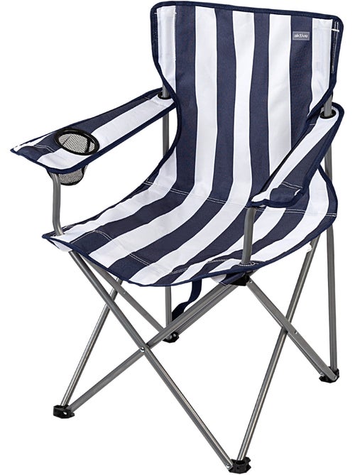 Silla plegable camping con posavasos aktive - Kiabi