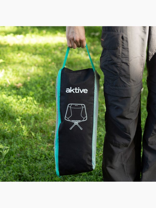 Silla plegable camping ultracompacta con bolsa transporte aktive - Kiabi Silla plegable camping ultracompacta con bolsa transporte aktive - Kiabi