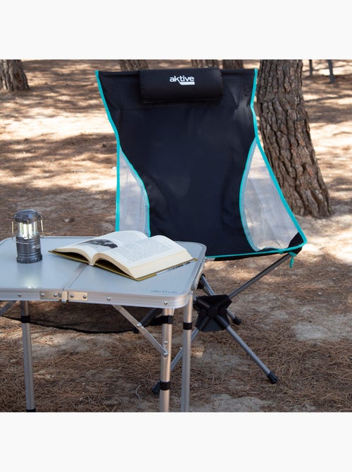 Silla plegable camping ultracompacta con cojín aktive - Kiabi