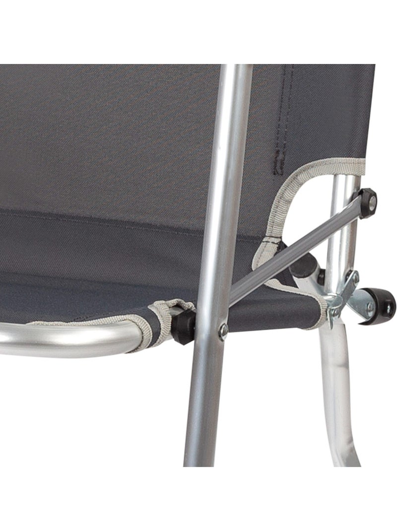 Silla plegable de aluminio fija aktive Gris - Kiabi