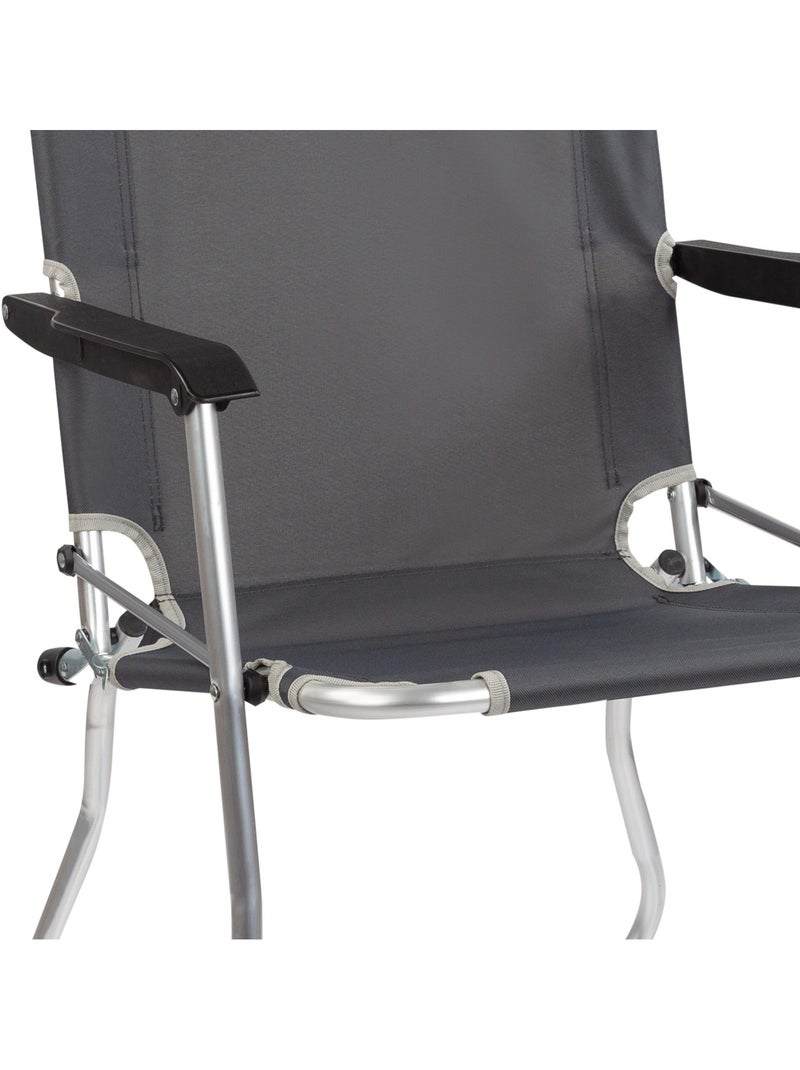Silla plegable de aluminio fija aktive Gris - Kiabi