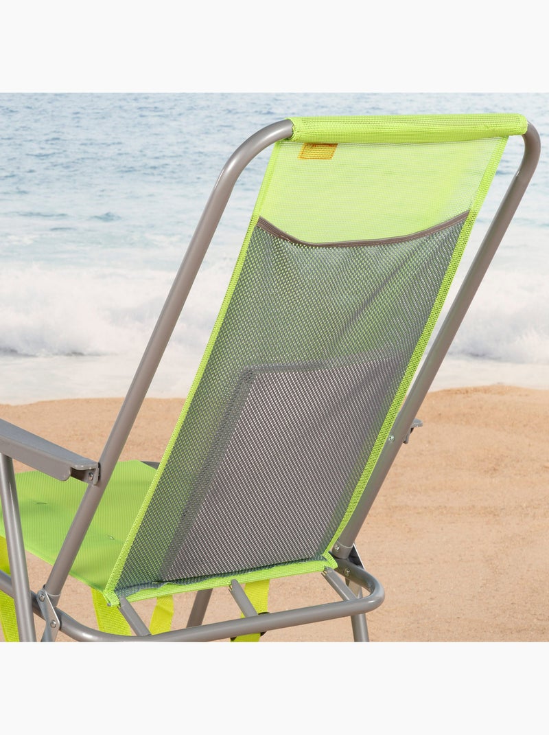 Silla plegable de playa 44x42x88 cm aktive Azul - Kiabi