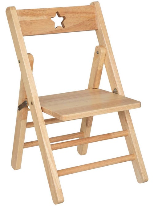 Silla plegable infantil de hevea natural - Kiabi Silla plegable infantil de hevea natural - Kiabi